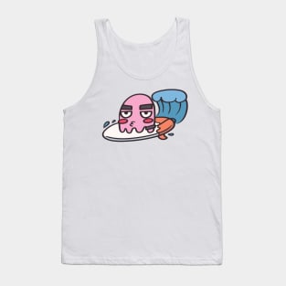 Slime Ghost Surfer - Gaming Summer Tank Top